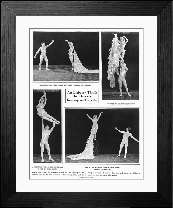 Framed Print : Roseray and Capella at the Embassy Club Framed Print : Roseray and Capella at the Embassy Club