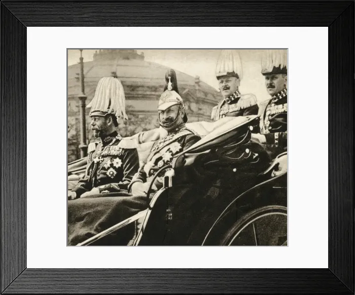 Framed Print : Royal visit to Berlin 1913 Framed Print : Royal visit to Berlin 1913