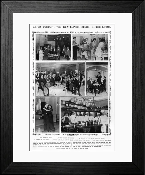 Framed Print : The Lotus Club Framed Print : The Lotus Club