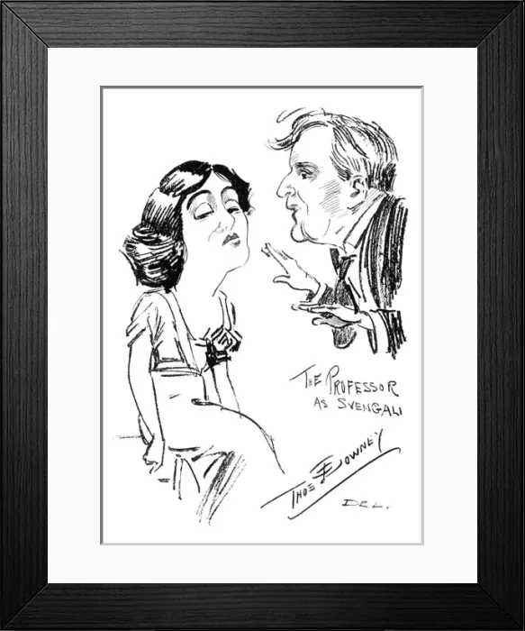 Framed Print : Herbert Tree and Mrs Patrick Campbell in Pygmalion, 1914 Framed Print : Herbert Tree and Mrs Patrick Campbell in Pygmalion, 1914