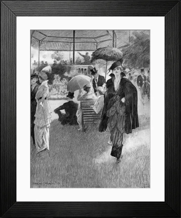 Framed Print : The Quieter Side of Ascot Framed Print : The Quieter Side of Ascot