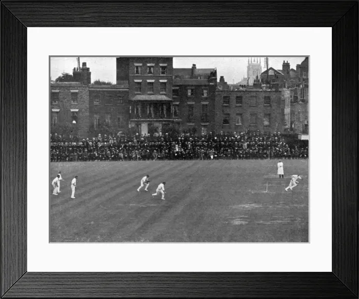 Framed Print : Gentlemen v Players 1912 Framed Print : Gentlemen v Players 1912