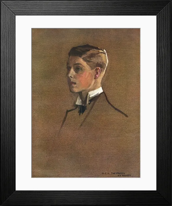Framed Print : The Prince of Wales by Sir John Lavery
