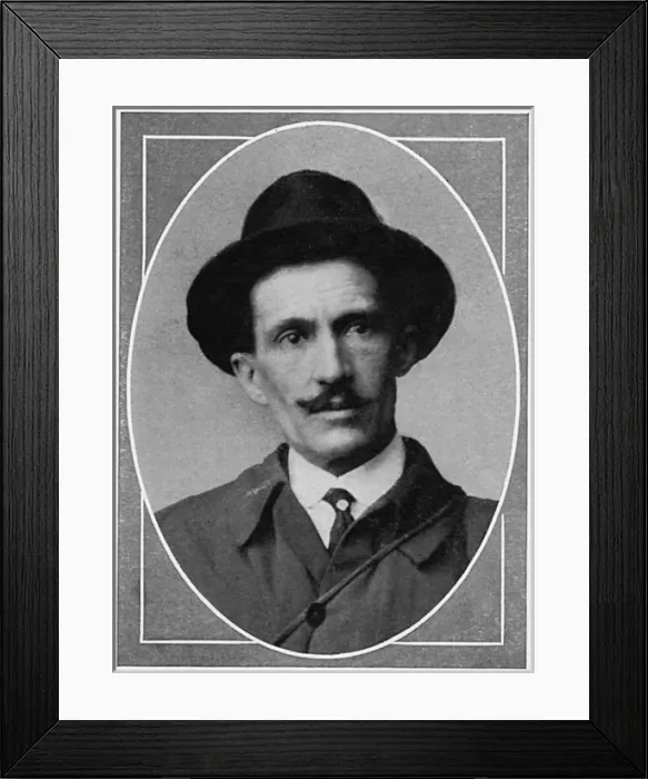Framed Print : Paul Thiriat, artist Framed Print : Paul Thiriat, artist