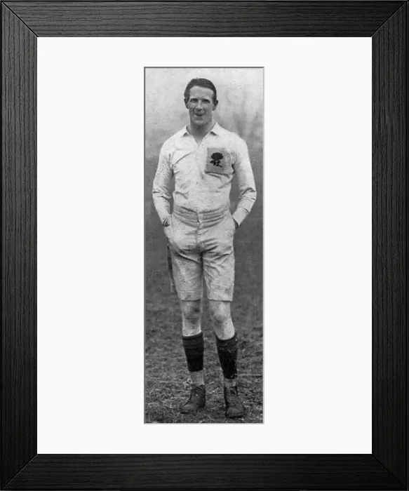 Framed Print : Edgar Mobbs, rugby international Framed Print : Edgar Mobbs, rugby international