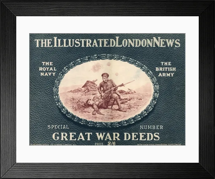 Framed Print : Great War Deeds, Illustrated London News Framed Print : Great War Deeds, Illustrated London News