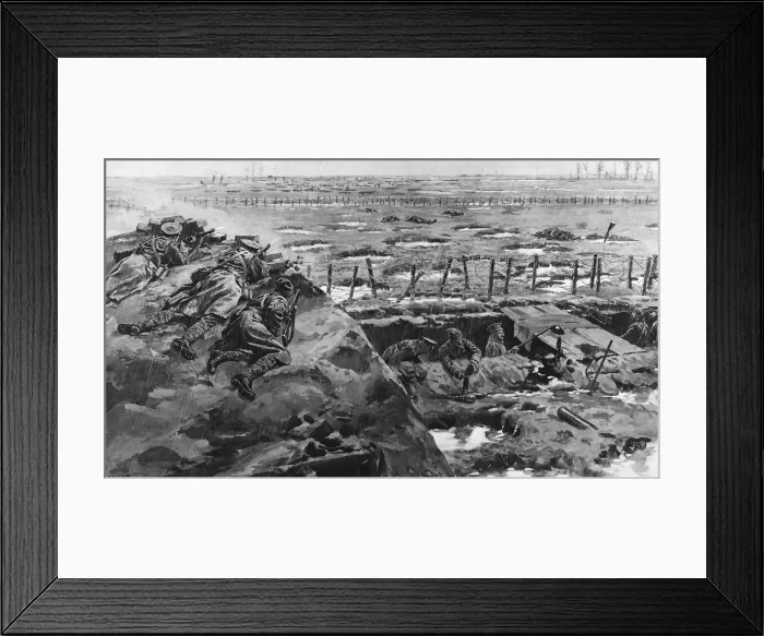 Framed Print : The Three Musketeers - Canadian sharpshooters, WW1 Framed Print : The Three Musketeers - Canadian sharpshooters, WW1