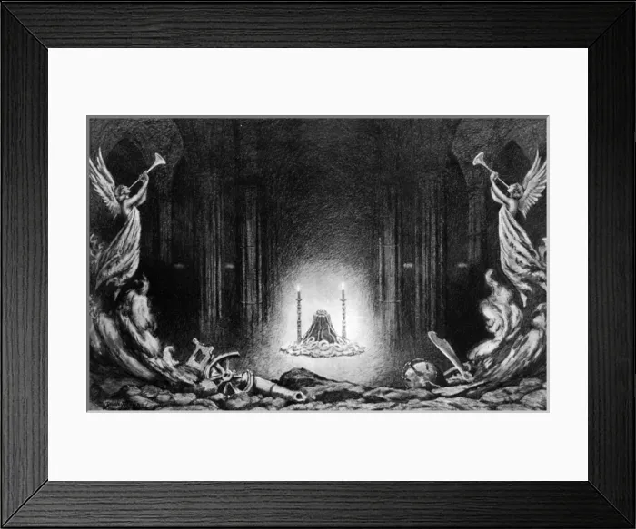 Framed Print : The Tomb of the Unknown Warrior by Dudley Tennant Framed Print : The Tomb of the Unknown Warrior by Dudley Tennant