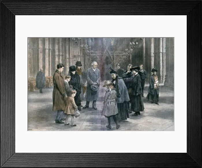 Framed Print : Tomb of the Unknown Warrior in Westminster Abbey Framed Print : Tomb of the Unknown Warrior in Westminster Abbey