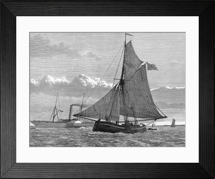 Framed Print : A Margate Hoy Framed Print : A Margate Hoy