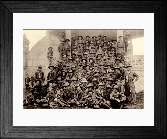 Framed Print : WW1 - Canadian Volunteers Framed Print : WW1 - Canadian Volunteers