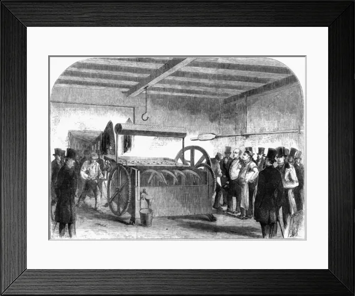 Framed Print : Stevens Bread-making Machine Framed Print : Stevens Bread-making Machine