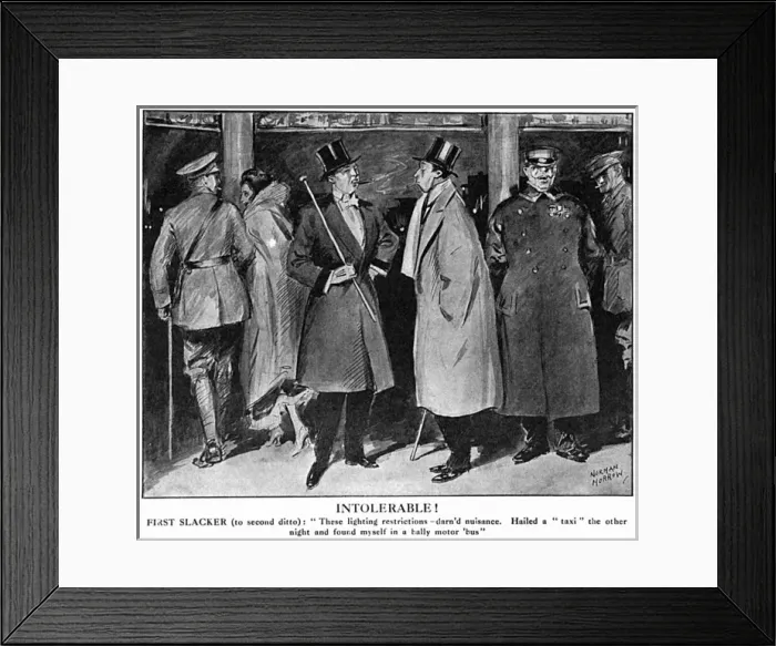 Framed Print : Intolerable! by Norman Morrow Framed Print : Intolerable! by Norman Morrow