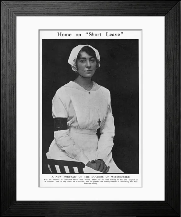 Framed Print : The Duchess of Westminster, WW1 Framed Print : The Duchess of Westminster, WW1