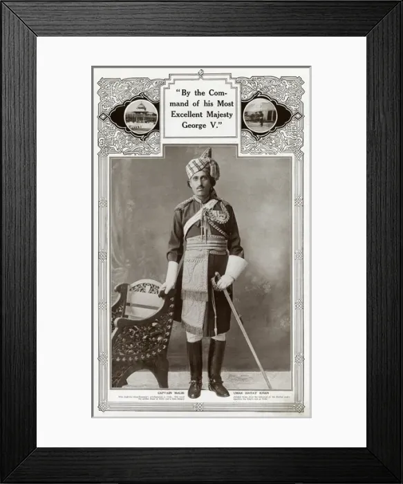 Framed Print : Malik Umar Hayat Khan Framed Print : Malik Umar Hayat Khan