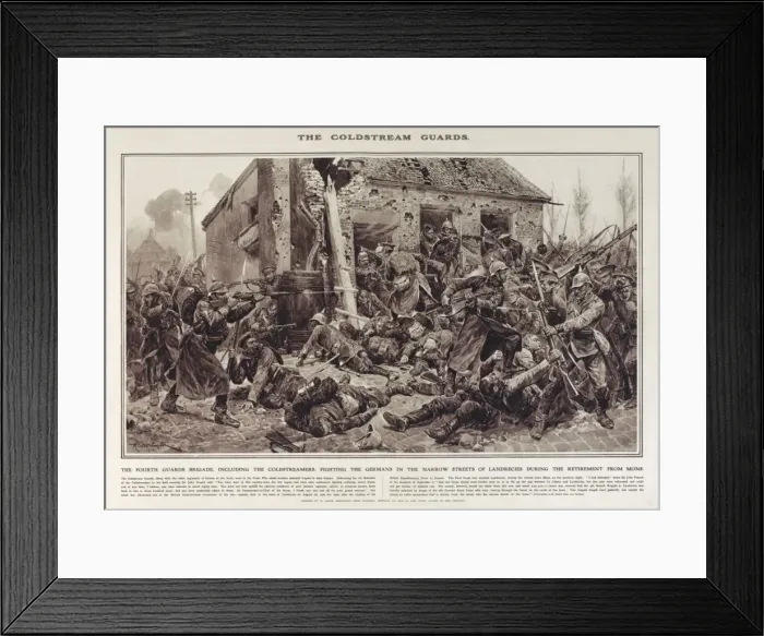 Framed Print : Fourth Guards Brigade in Great War Deeds, WW1 Framed Print : Fourth Guards Brigade in Great War Deeds, WW1