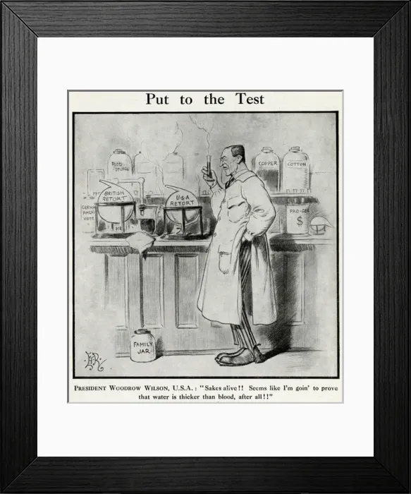 Framed Print : Put to the test, 1915 Framed Print : Put to the test, 1915