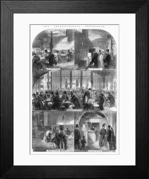 Framed Print : The International Exhibition Framed Print : The International Exhibition