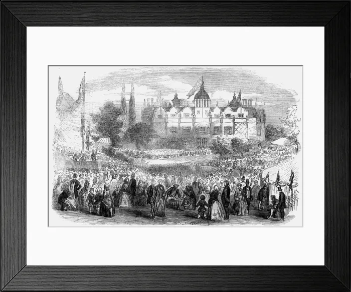 Framed Print : Fete at Aston Hall, Birmingham Framed Print : Fete at Aston Hall, Birmingham