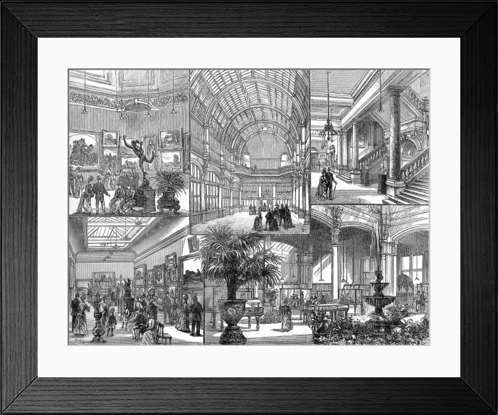Framed Print : Municipal art gallery and museum, Leeds Framed Print : Municipal art gallery and museum, Leeds