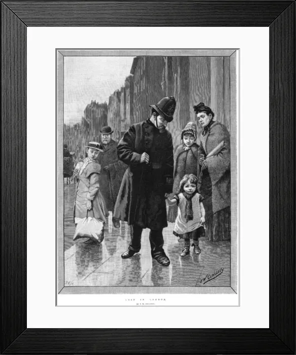 Framed Print : Lost in London