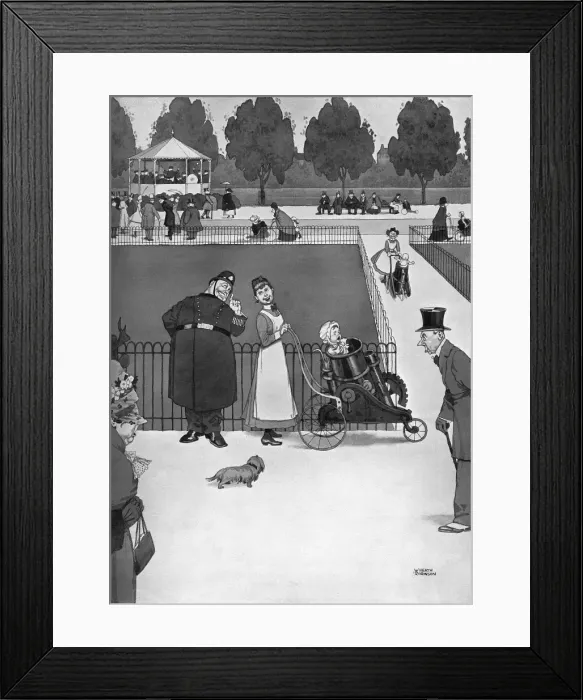 Framed Print : Suggestion for Utilising Enemy Trench Mortars, WW1 Framed Print : Suggestion for Utilising Enemy Trench Mortars, WW1