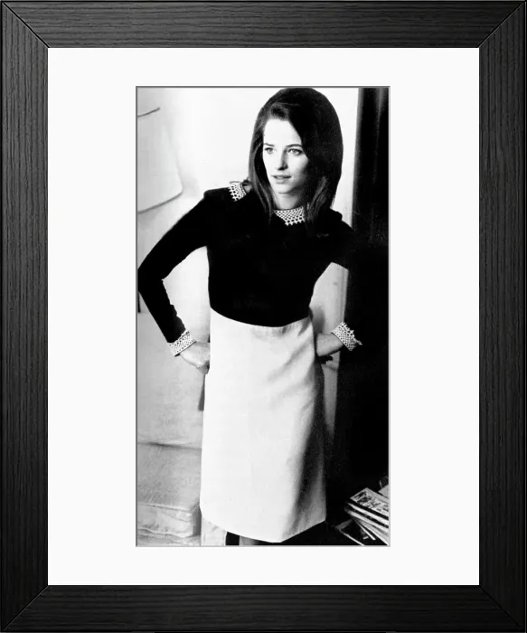 Framed Print : Charlotte Rampling - british actress