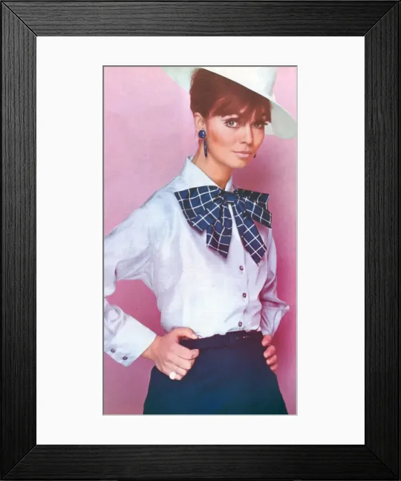 Framed Print : Fashion trends Advertisement