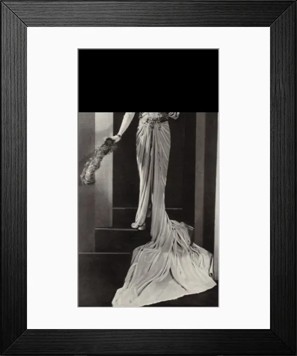 Framed Print : The Hon. Mrs Henry Mond as Jade Framed Print : The Hon. Mrs Henry Mond as Jade
