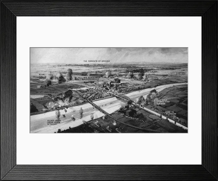 Framed Print : The Epic of Arnhem, WW2 Framed Print : The Epic of Arnhem, WW2