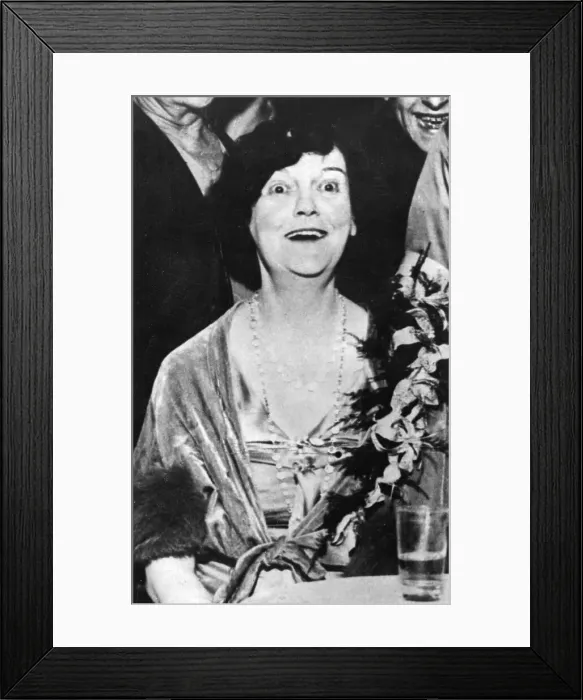 Framed Print : Kate Ma Meyrick, nightclub queen