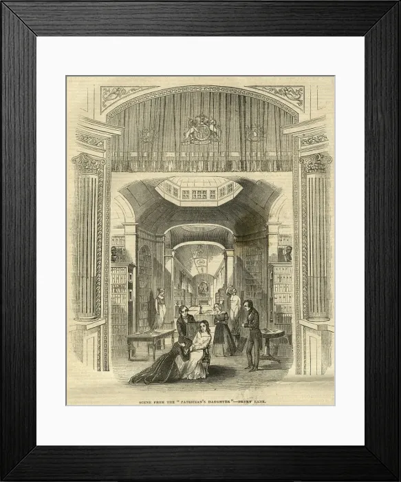 Framed Print : The Patricians Daughter, by J. W. Marston Framed Print : The Patricians Daughter, by J. W. Marston