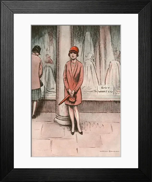 Framed Print : A Good Position by Harold Earnshaw Framed Print : A Good Position by Harold Earnshaw