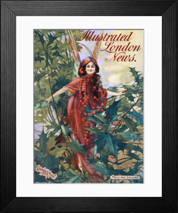 Framed Print : Illustrated London News Christmas Number 1908 Framed Print : Illustrated London News Christmas Number 1908