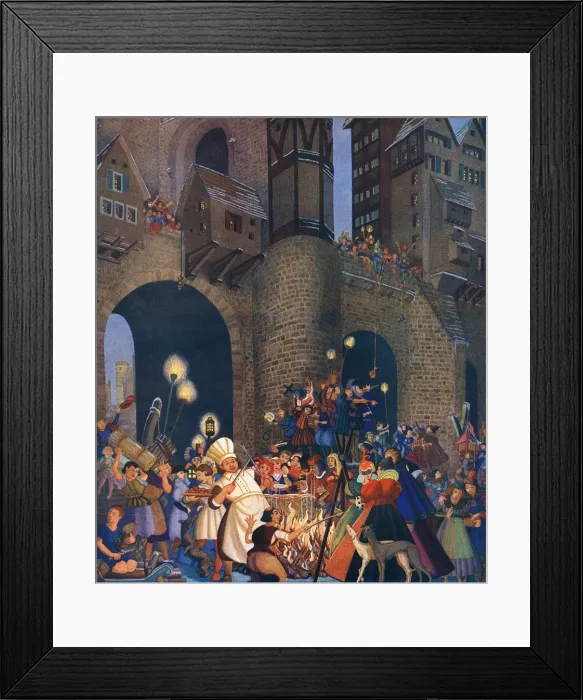 Framed Print : An Elizabethan Frost Fair Framed Print : An Elizabethan Frost Fair