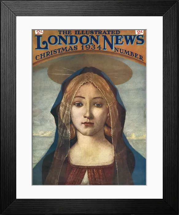 Framed Print : The Illustrated London News Christmas Number, 1934 Framed Print : The Illustrated London News Christmas Number, 1934