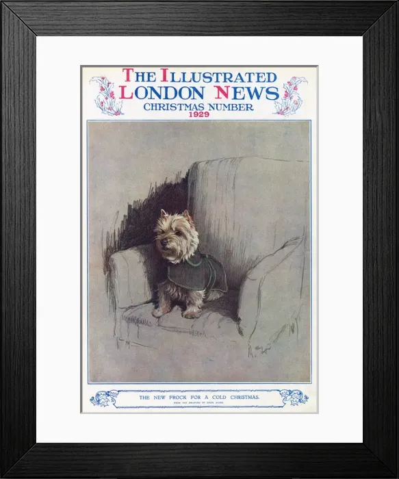 Framed Print : The Illustrated London News Christmas Number, 1929 Framed Print : The Illustrated London News Christmas Number, 1929