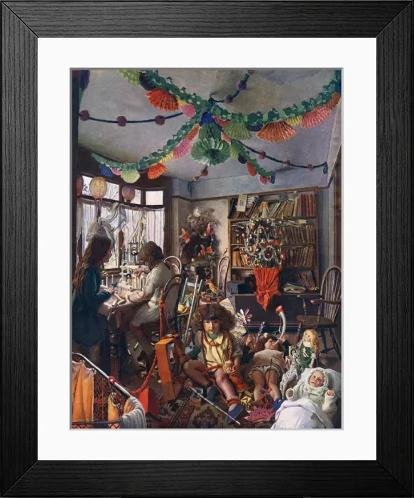 Framed Print : The Day After Christmas by Mark Symons Framed Print : The Day After Christmas by Mark Symons