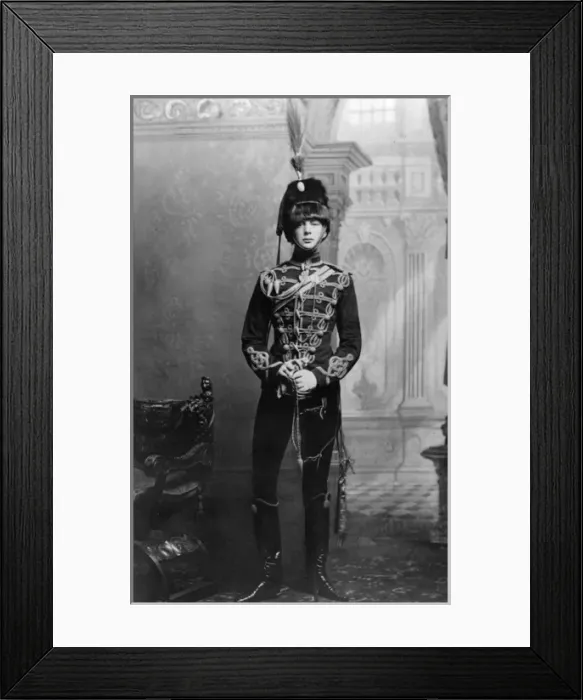 Framed Print : 2nd Lieutenant Winston Churchill, 4th Queens Own Hussars Framed Print : 2nd Lieutenant Winston Churchill, 4th Queens Own Hussars