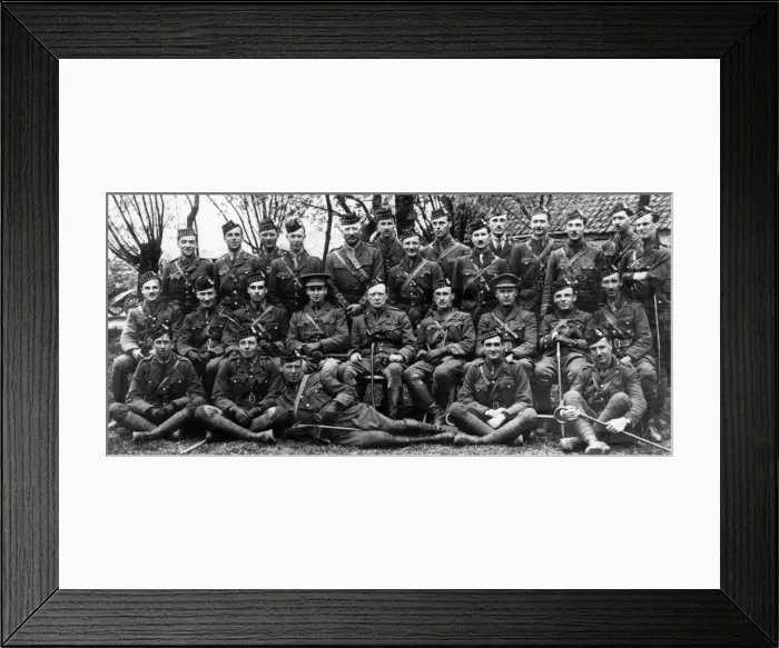 Framed Print : Winston Churchill, Lieutenant Colonel of Scots Fusiliers Framed Print : Winston Churchill, Lieutenant Colonel of Scots Fusiliers