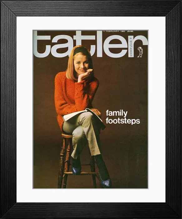 Framed Print : Tatler front cover - Julia Lockwood Framed Print : Tatler front cover - Julia Lockwood