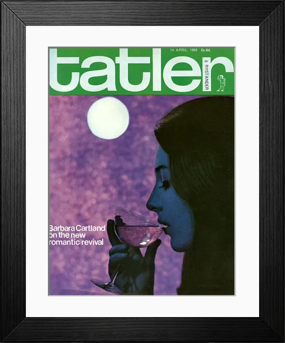 Framed Print : Tatler front cover - April 1965 Framed Print : Tatler front cover - April 1965