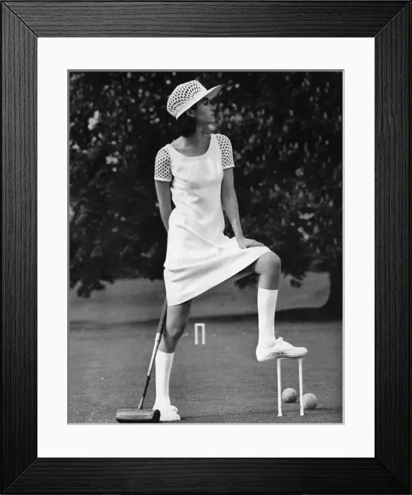 Framed Print : Dress by Ginger Group - Mary Quant, 1965