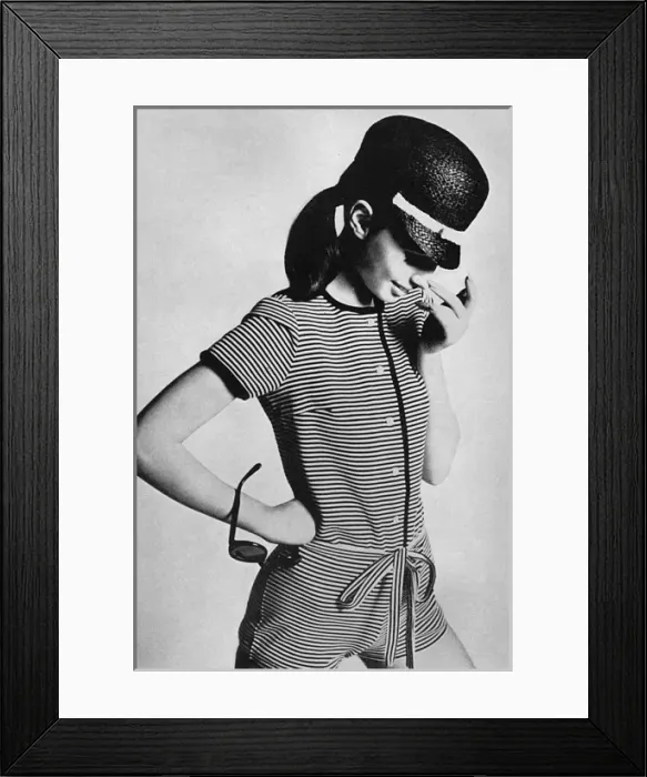 Framed Print : Playsuit by Tiktiner, 1965 Framed Print : Playsuit by Tiktiner, 1965