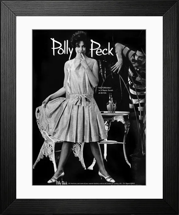 Framed Print : Polly Peck advertisement Framed Print : Polly Peck advertisement