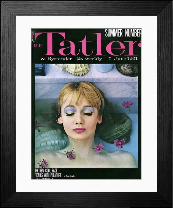 Framed Print : Tatler front cover- Helena Rubinstein make-up Framed Print : Tatler front cover- Helena Rubinstein make-up