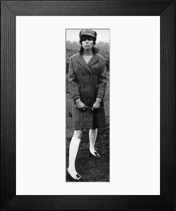Framed Print : Sixties winter fashions Framed Print : Sixties winter fashions