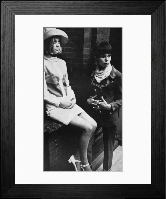 Framed Print : Sixties fashions Framed Print : Sixties fashions
