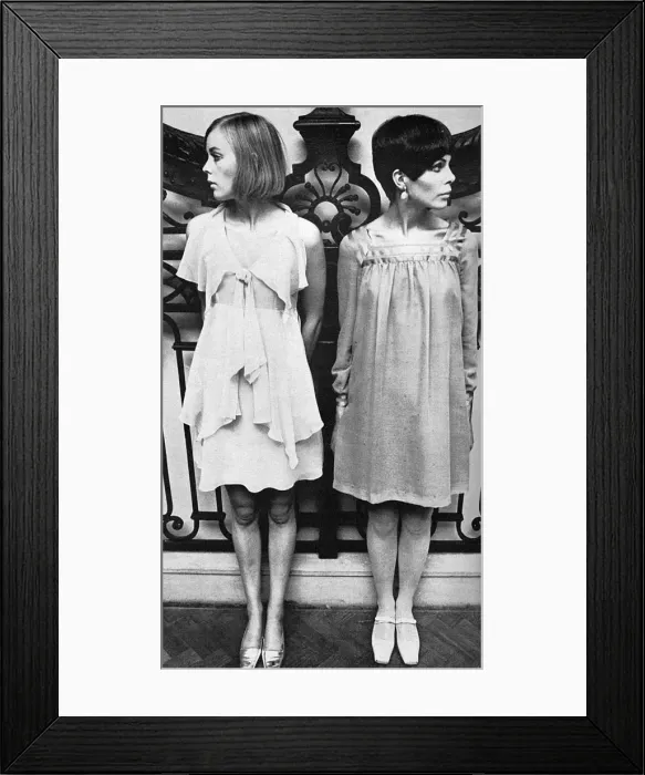 Framed Print : Sixties fashions Framed Print : Sixties fashions