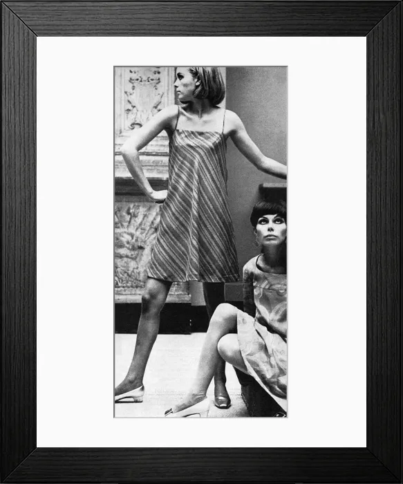 Framed Print : Sixties fashions Framed Print : Sixties fashions